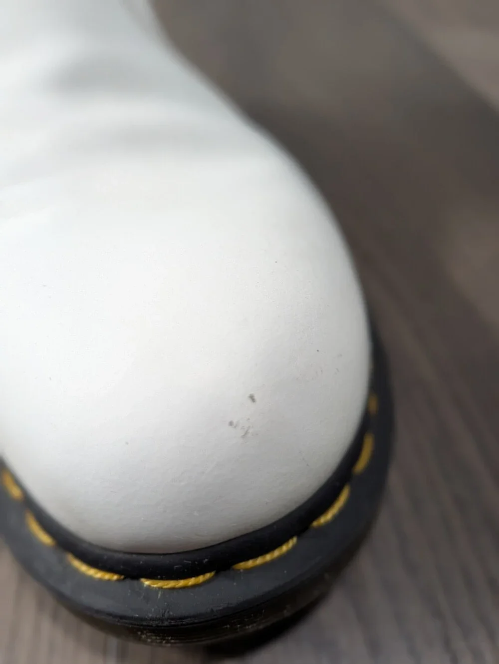 Dr. Martens Yellow Stitch Smooth Leather Chelsea Boots